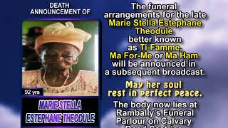 Marie Stella Estephane Theodule SHORT