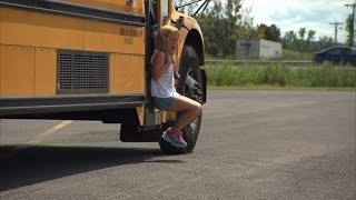 Watch 7-Year-Old Girl Get Dragged By Bus After Backpack Gets Stuck in Door