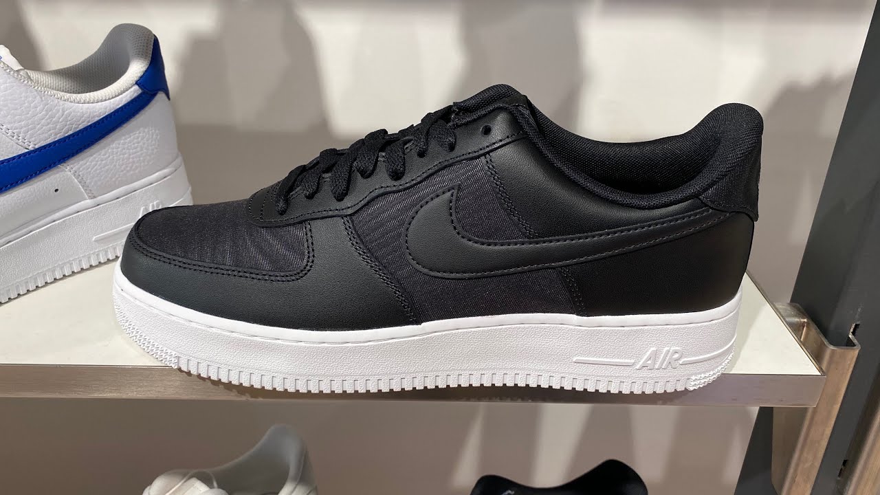 Nike Air Force 1 Low “Nylon - Black” - Style Code: FB2048-001 