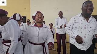 Damaseka Encha Gospel Choir  _ Ha Ke Hopola Se Entsweng Ke Morena