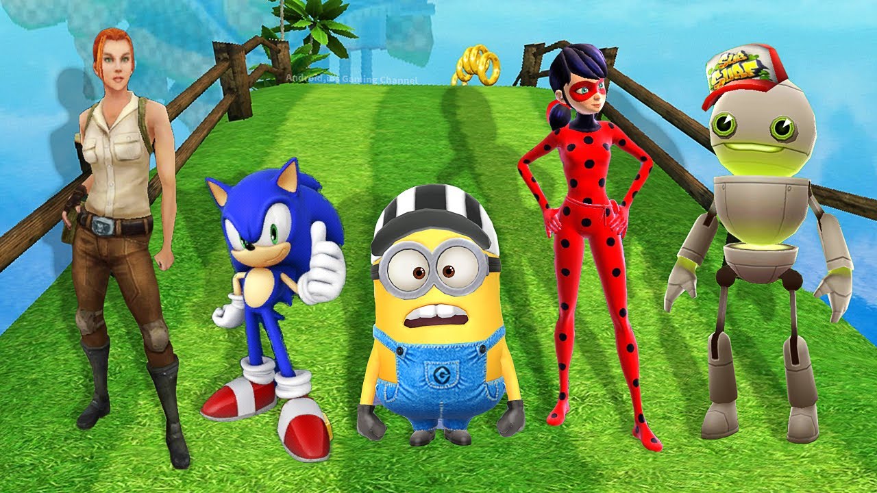 WHO IS THE BEST? Temple Run 2 VS Sonic Dash VS Minion Rush VS ...