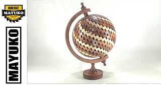 THE GLOBE, woodturning