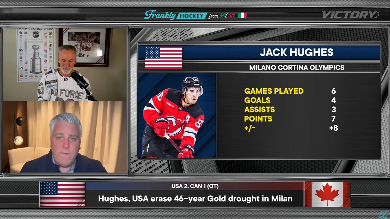 Jack Hughes' Golden Goal Erases USA's 46-Year Olympic Gold Medal Drought | Frankly Hockey From Milan
