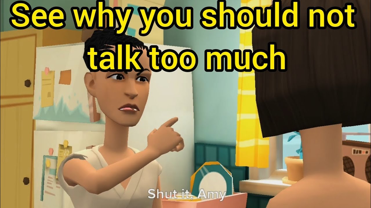 This is why you must not talk too much You must be careful (Christian