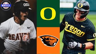 #22 Oregon vs #9 Oregon State Highlights | 2024 College Baseball Highlights