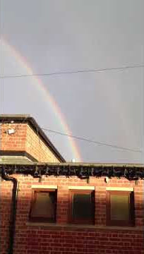 Double rainbow over Ilkeston