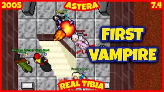 Day 2 on Astera & First Vampire! (Astera 2005 - RL Tibia 7.4) Fredde Heart