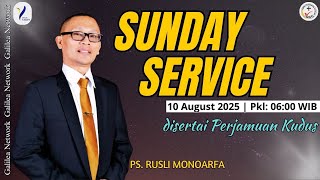 Ibadah Raya GCC  -- Minggu, 10  August 2025 | Ps.  Rusli Monoarfa