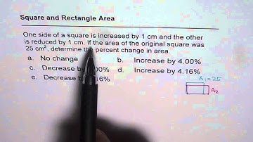 02 Percent Change in Area of Square