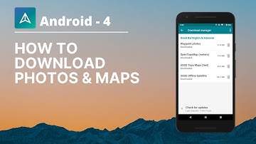 Guthook Guides (Android) - How to Download Photos and Maps