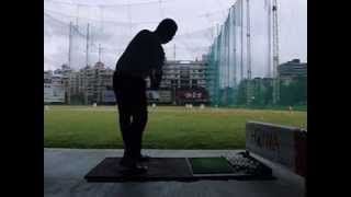 golf swing [20131209] 7 iron FO 3/4 swing