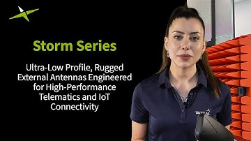 Storm Series | Ultra-Low Profile 5G, GNSS & Iridium Antennas for Rugged IoT | Taoglas