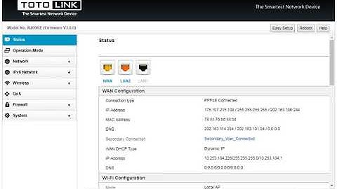 how to change totolink device password
