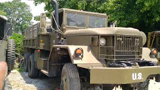 พาชมรถทหารสิบล้อGMC M35A2 ขับ3เพา รถทหารปลดประจำการ