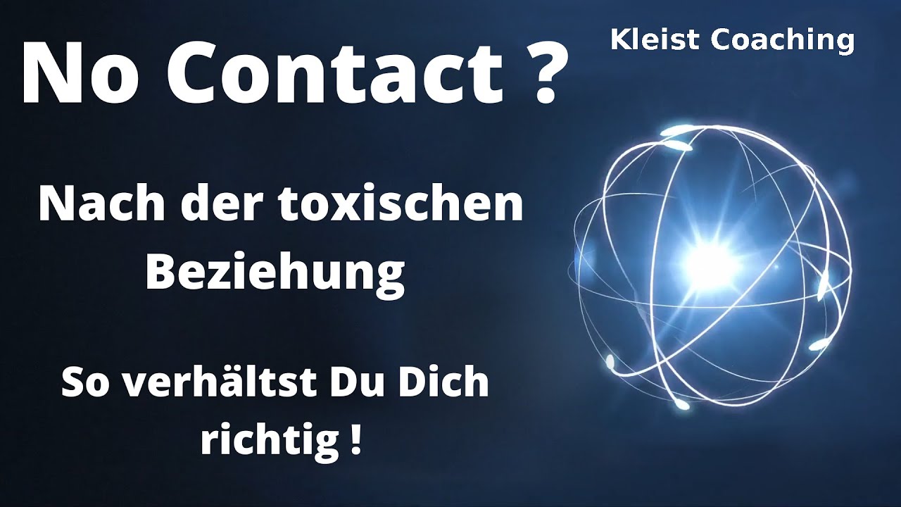 No Contact nach einer toxischen Beziehung ? So verhältst du dich richtig !