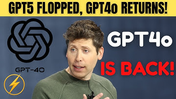 Why OpenAI Revived GPT-4o After GPT-5 Backlash!