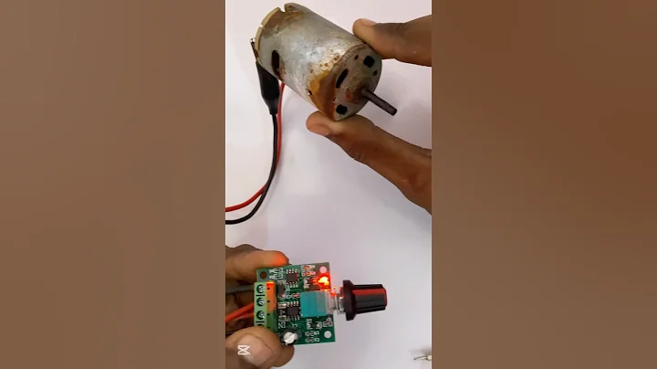 Motor Speed Control Using PWM! #shorts