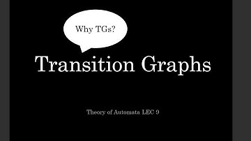 Transition graphs | TG vs FA | Theory of Automata