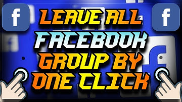 Leave Multiple Facebook Groups Just By One Click || Steps By Steps (Hindi)