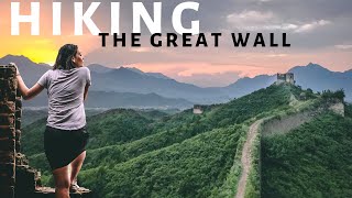 We HIKED an UNRESTORED Section of the GREAT WALL of China! | Vlog 14