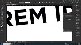 How to Straighten Text in Illustrator in Seconds! | Blind Design Guide