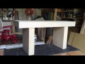 The indoor Bench that I made. Built in sanded know I'm ready to stain it. The indoor Bench that I made. Built in sanded know I'm ready to stain it.