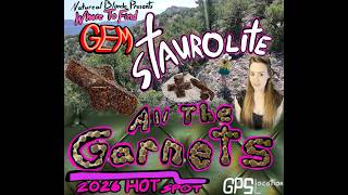 Garnets + Staurolite GPS Hotspot 2026 Rockhounding Best Place2Hunt with Rare Mineral Waypoints! 📱💎 😘