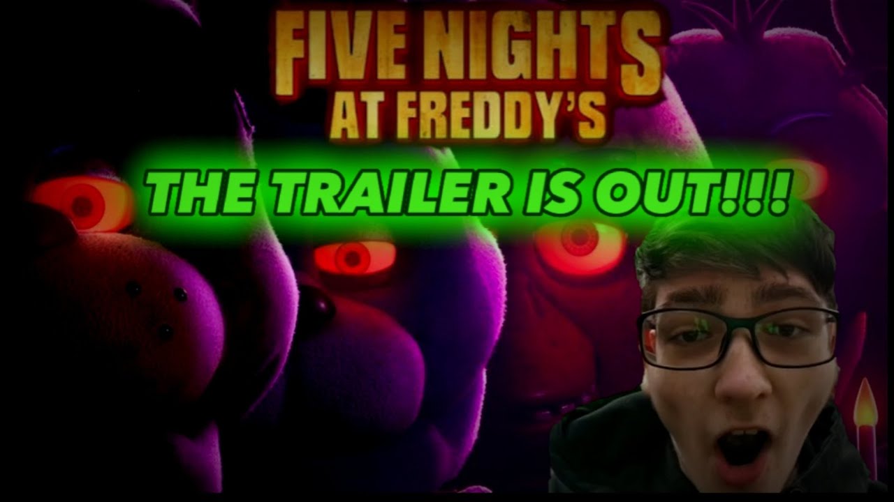 THE TRAILER IS HERE!!! FNAF Movie Trailer Reaction - YouTube