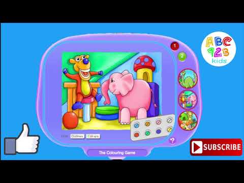 Baby TV | Who's it What's that and Coloring | ABC 123 Kids