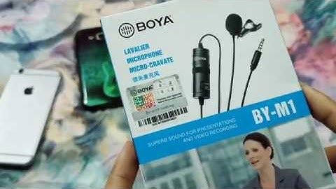 How to use and setup BOYA M1 microphone|কিভাবে বয়া মাইক্রোফোন ব্যবহার করবেন #boya_m1 #2020videos