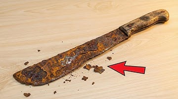 Why I Didn’t Know This Sooner About Old Rusty Knives… From Trash to Treasure!