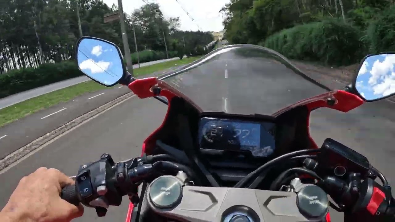 HONDA CBR 650 F TEST RIDE ESCAPAMENTO ATALLA 4X1 FULL USANDO ACABAMENTO ORIGINAL 23-12-2025