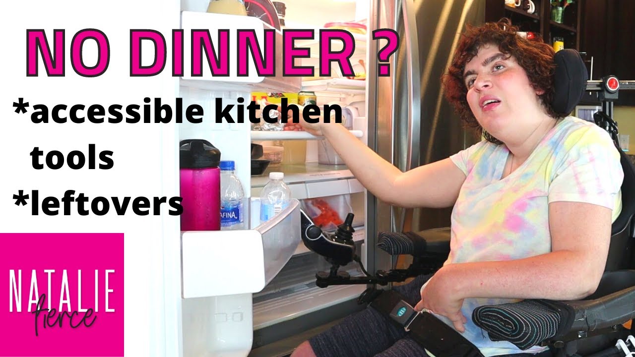 SO NOW I AM COOKING DINNER IN MY WHEELCHAIR WITH ONE HAND 
