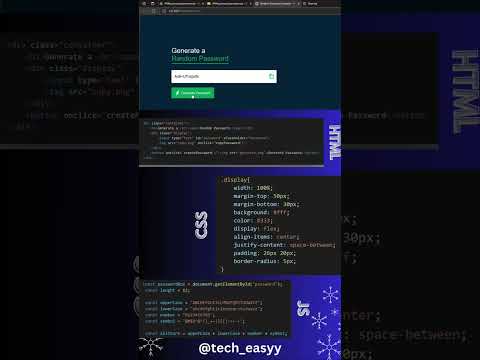 Random password generator