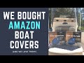We Bought Amazon Boat Covers for Our Carolina Skiff (They're Pretty Awesome!)