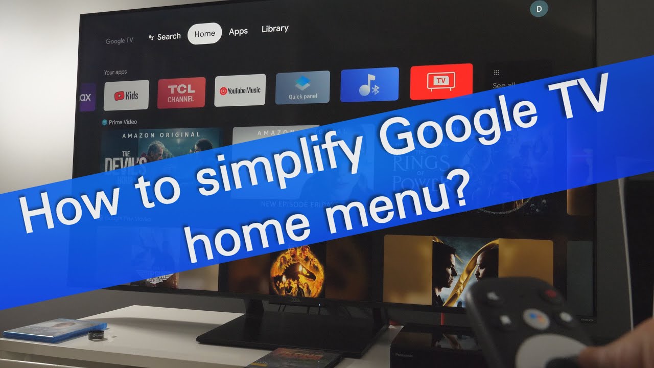 Google TV update declutters home screen with circular icons in 'Your apps'  row