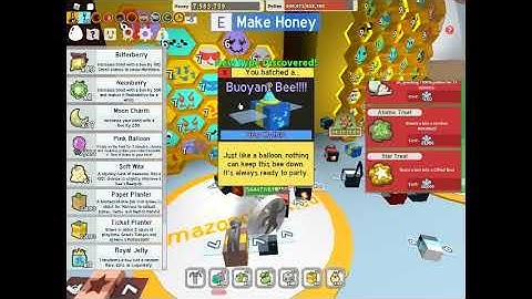 Opening a Buoyant bee! mythic bee swarm simulator