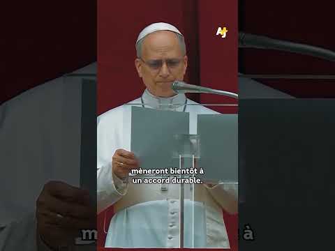 البابا ليون الرابع عشر يدعو لوقف إطلاق النار في غزة