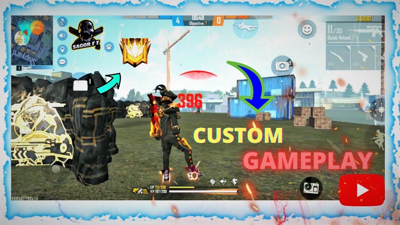 Sagor Ff Robi CUSTOM GAMEPLAY|| FUNNY MATCH/ MONTAGE VIDEO/ MUST WATCH\SAGOR FF ...