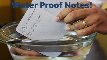 Water Proof Field Notes Notebook Review | Write Under Water! | GIVEAWAY
