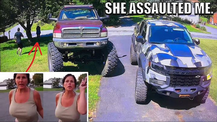 Neighbor ASSAULTS Me and DEMANDS I REMOVE MY TRUCK...