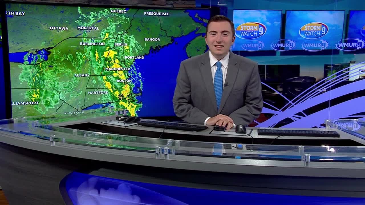 Video: Mild temperatures as rain tapers off - YouTube