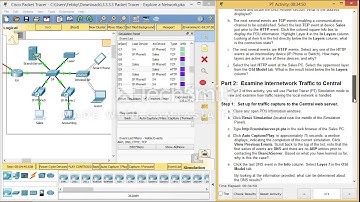 [CCNA v6] Packet Tracer 3.3.3.3 - Explorer a Network