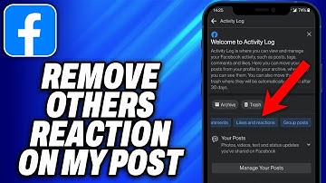 How To Remove Others Reaction on My Facebook Post (2025) - Easy Fix