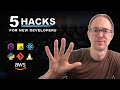 5 programmer growth hacks for new developers in 5 minutes