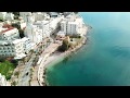 loutraki Beach Greece 4k  (Mavic Pro).