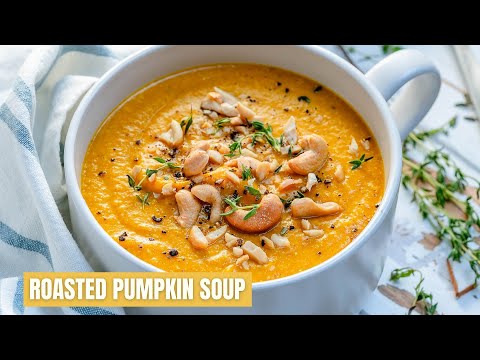 How To Make Creamy Pumpkin Soup With Roasted Pumpkins