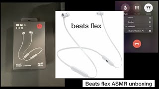 beats flex ASMR unboxing || entry to apple ecosystem || airpods alternative with apple W1 chipse beats flex ASMR unboxing || entry to apple ecosystem || airpods alternative with apple W1 chipse