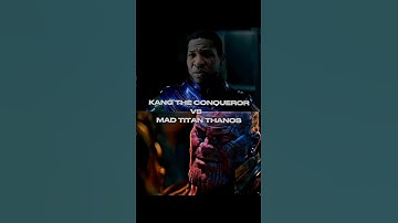 KANG VS THANOS(LIVE ACTION) #youtubeshorts #marvel #dc #shortvideo #trending #viral   #ytshort
