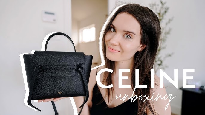 CELINE BELT BAG REVIEW  Size Comparison with Mini, Nano, Micro & Pico Bag,  Wear & Tear, WIMB 